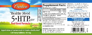 Carlson 5-HTP Elite Natural Raspberry Flavor - supplement
