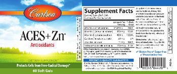 Carlson Aces + Zn - supplement