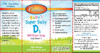 Carlson Baby's Super Daily D3 - supplement