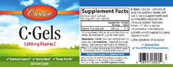 Carlson C-Gels - supplement