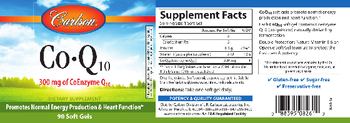 Carlson Co-Q10 - supplement