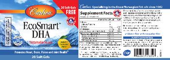 Carlson EcoSmart DHA Natural Lemon Flavor - supplement