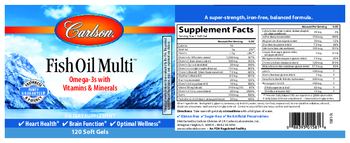 Carlson Fish Oil Multi - supplement