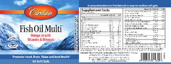 Carlson Fish Oil Multi - supplement