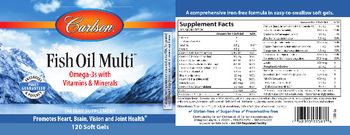 Carlson Fish Oil Multi - supplement