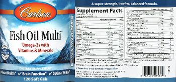 Carlson Fish Oil Multi - supplement