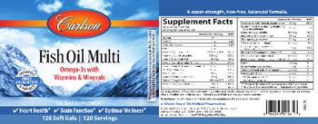 Carlson Fish Oil Multi - supplement