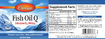 Carlson Fish Oil Q - supplement