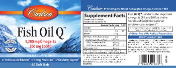 Carlson Fish Oil Q - supplement