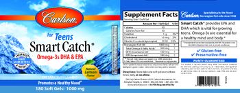 Carlson For Teens Smart Catch Natural Lemon Flavor - supplement