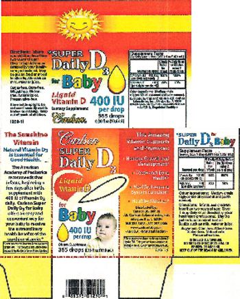 Carlson Laboratories Super Daily D3 For Baby - supplement