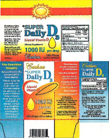 Carlson Laboratories Super Daily D3 - supplement