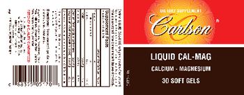 Carlson Liquid Cal-Mag - supplement