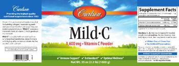 Carlson Mild-C 1,600 mg - supplement