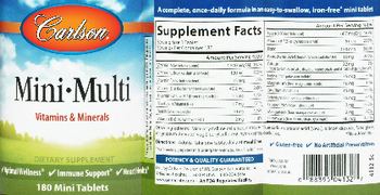Carlson Mini-Multi - supplement