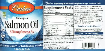 Carlson Norwegian Salmon Oil - supplement