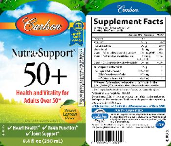 Carlson Nutra-Support 50+ Natural Lemon Flavor - supplement