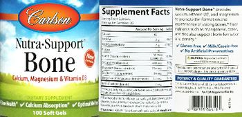 Carlson Nutra-Support Bone - supplement