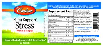 Carlson Nutra-Support Stress - supplement
