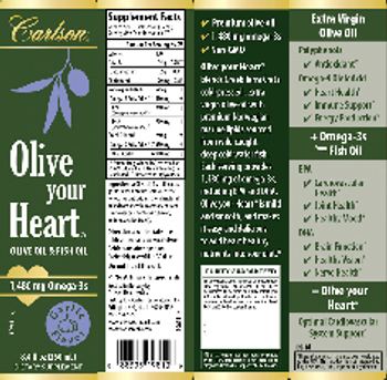 Carlson Olive your Heart Garlic Flavor - supplement