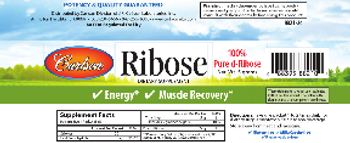 Carlson Ribose - supplement