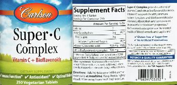 Carlson Super-C-Complex - supplement