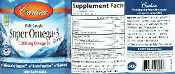 Carlson Super Omega-3 Gems 1,200 mg - supplement