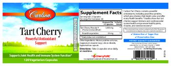 Carlson Tart Cherry - supplement