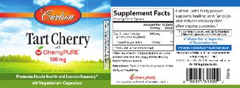 Carlson Tart Cherry With CherryPURE 500 mg - supplement