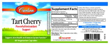 Carlson Tart Cherry - supplement
