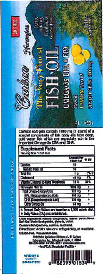 Carlson The Very Finest Fish Oil - supplement