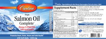 Carlson Virgin Salmon Oil Complete - supplement