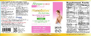 Ceautamed Worldwide Greens First Female MenoSolve - supplement