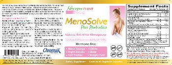Ceautamed Worldwide Greens First Female MenoSolve - supplement