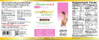Ceautamed Worldwide Greens First Female SeraMense Chocolate - supplement