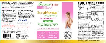 Ceautamed Worldwide Greens First Female SeraMense plus Probiotics Greens - supplement