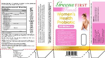 Ceautamed Worldwide Greens First Female Women's Health Probiotic - supplement
