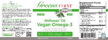Ceautamed Worldwide Greens First Pro Ahiflower Oil Vegan Omega-3 - supplement