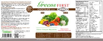 Ceautamed Worldwide Greens First Pro Chocolate Flavor - supplement