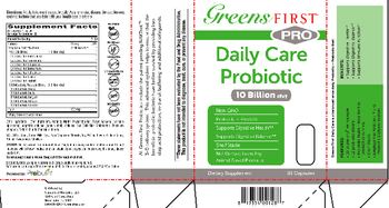 Ceautamed Worldwide Greens First Pro Daily Care Probiotic - supplement