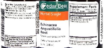 Cedar Bear Echinacea Angustifolia Root - supplement
