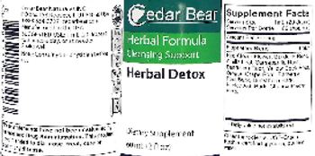 Cedar Bear Herbal Detox - supplement