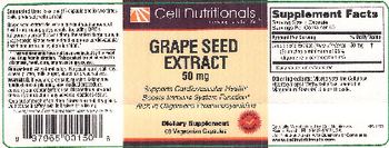 Cell Nutritionals Grape Seed Extract 50 mg - 