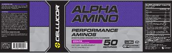 Cellucor Alpha Amino Grape - supplement