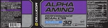 Cellucor Alpha Amino Icy Blue Razz - supplement