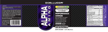 Cellucor Alpha-Amino Lemon Lime - supplement