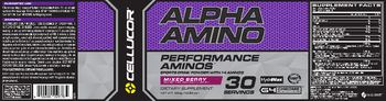 Cellucor Alpha Amino Mixed Berry - supplement