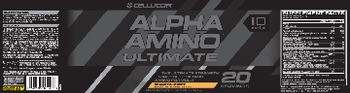 Cellucor Alpha Amino Ultimate Orange Sherbet - supplement