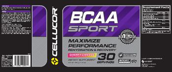 Cellucor BCAA Sport Cherry Limeade - supplement