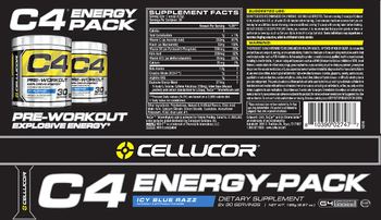 Cellucor C4 Energy-Pack Icy Blue Razz - supplement